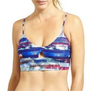Athleta Redondo Keyhole Bikini Top, Size M